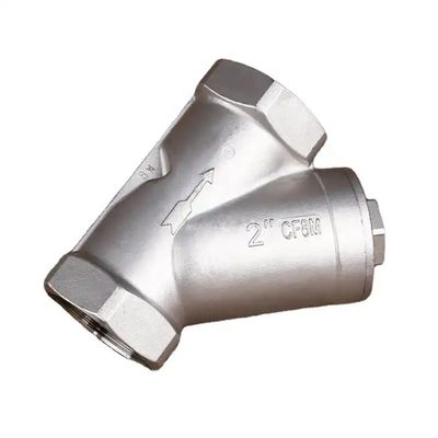 BSP Conexão feminina com rosca SS316 304 201 CF8M Filtro de filtro tipo Y npt bspp