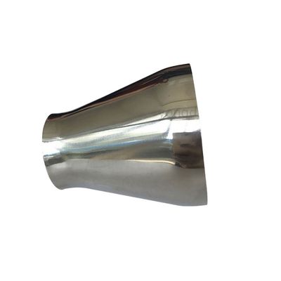 Acero inoxidável sanitário 304 316L Tri Clamp Tubo de ajuste Tubo curto longo Soldado Redutor excêntrico