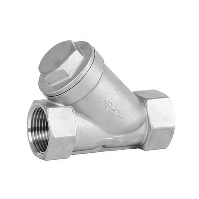 BSP Conexão feminina com rosca SS316 304 201 CF8M Filtro de filtro tipo Y npt bspp