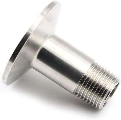 Tubo de linha de filamento feminino sanitário equipado com 2 INCH OD 64mm Ferrule para Industrial