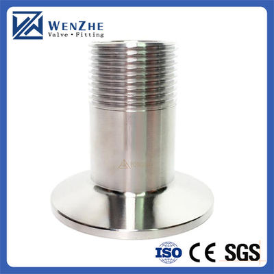 Tubo de linha de filamento feminino sanitário equipado com 2 INCH OD 64mm Ferrule para Industrial