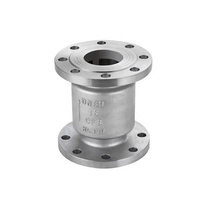 ANSI válvula de controlo de balanço sem retorno de aço inoxidável DN 250 mm Pn 16atm L 115 mm Padrão