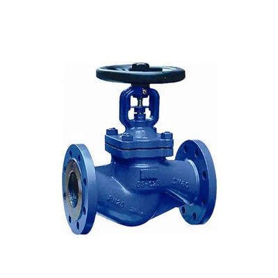 1''-8' DIN DN50 PN40 Bellows Seal Manual válvula globular em aço inoxidável 301/304/316