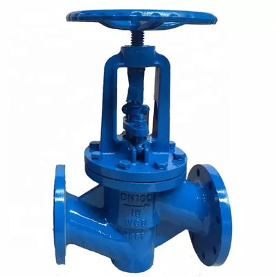 1''-8' DIN DN50 PN40 Bellows Seal Manual válvula globular em aço inoxidável 301/304/316