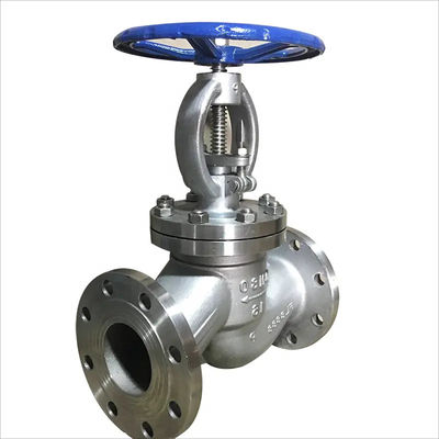 1''-8' DIN DN50 PN40 Bellows Seal Manual válvula globular em aço inoxidável 301/304/316