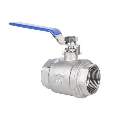 WZ aço inoxidável SS 304 316 NPT BSP roscado 2PC válvula de esfera personalizada para a longevidade