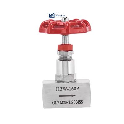 Alta pressão 1/2" DN15 J13W-160P Forjado aço inoxidável 304 316 316L válvula de agulha