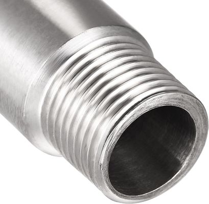 Acero inoxidável 1'-8' Macho para fêmea acoplador de fios 80 mm comprimento hexágono/cabeça redonda
