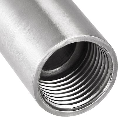 Acero inoxidável 1'-8' Macho para fêmea acoplador de fios 80 mm comprimento hexágono/cabeça redonda