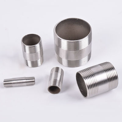 Acero inoxidável 1'-8' Macho para fêmea acoplador de fios 80 mm comprimento hexágono/cabeça redonda