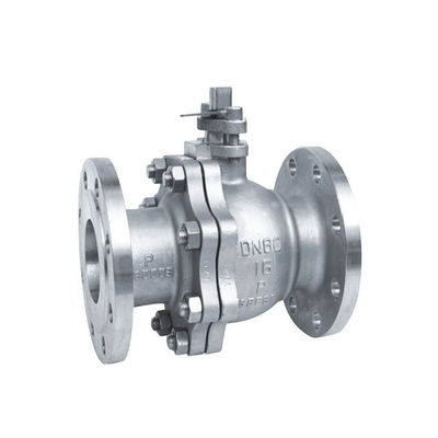 Valva de flutuação Q41F-16 certificada ISO9001 para válvula de esferas de flange de aço inoxidável 304 API