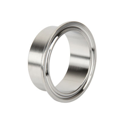 RTS 304/316L Ferrule de aço inoxidável sanitário de qualidade alimentar para juntas de tubos rápidos