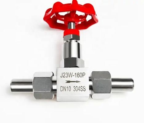 1/4' -4.0' Valva de agulha de alta pressão de aço inoxidável igual J23W-160P 304 316L