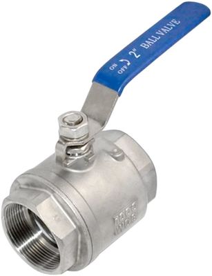 Suporte OEM personalizado de válvula de bola de porta completa de aço inoxidável 304 para água, óleo e gás