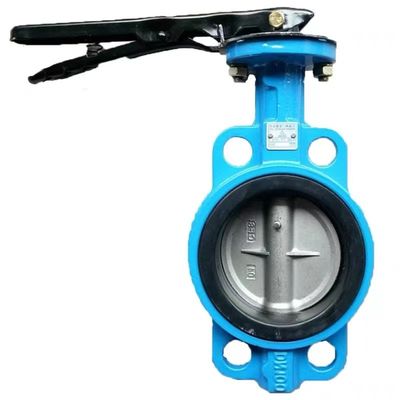 2 polegadas de Ferro Dutile Wafer Butterfly Valve ANSI 150 DIN JIS Prata para fins gerais