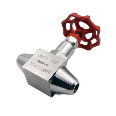Válvula de agulha forjada SS304 316 316L J61W/H PN10/PN16/PN25 Prata