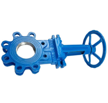 1/8"--4" Geral PN16 DN150 aço carbono lama faca válvula de porta para industrial