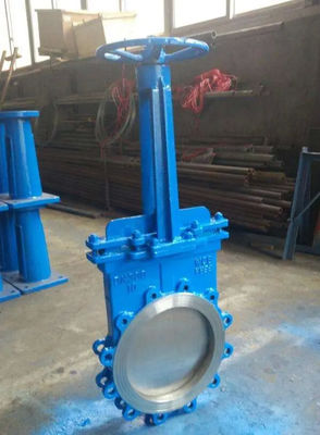 1/8"--4" Geral PN16 DN150 aço carbono lama faca válvula de porta para industrial