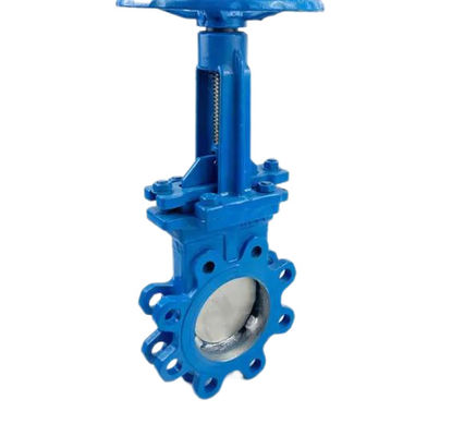1/8"--4" Geral PN16 DN150 aço carbono lama faca válvula de porta para industrial