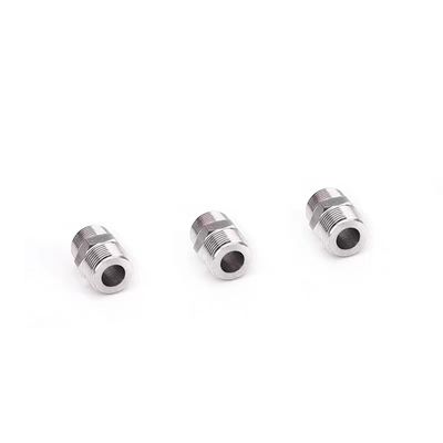 WZ Aço inoxidável de alta pressão Hex Nipple BSP NPT Equal Male Thread Pipe Fitting
