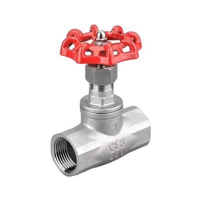 Aço inoxidável 201 304 ANSI Standard Thread Actuated Handwheel Manual Globo Valve