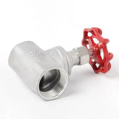 Aço inoxidável 201 304 ANSI Standard Thread Actuated Handwheel Manual Globo Valve
