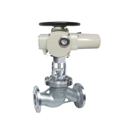 Válvula de globo acionada elétrica de várias voltas para controlo de ferro fundido WZ AC220 AC380V 660V