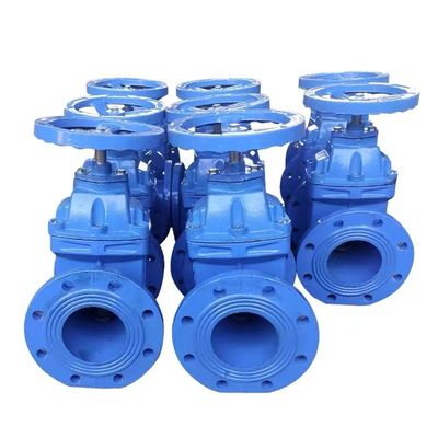 Código da cabeça cilíndrica Custom Casting Steel Manual Valve Ductile Iron Gate Valve