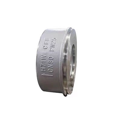 DN50-DN200 API 594 Wafer Tipo Silencioso CS Lift Check Valve H71W Com aço inoxidável