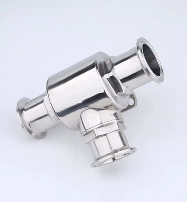 Válvula de bola flutuante de aço inoxidável para válvula de água de plataforma alta de três vias tipo T tipo L