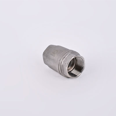 Finitura prateada 1/2''-3.0'' de aço inoxidável NPT BSP 201 304 válvula de verificação sem retorno