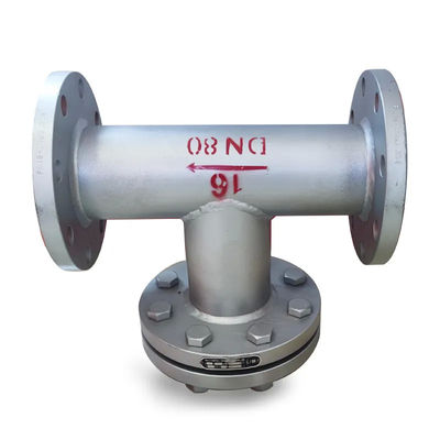 Filtro industrial de ligação de soldagem de aço inoxidável 316 para filtro de tubulação de grãos