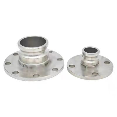 Acoplamento de camelo de tipo WZ SS 304 316 F versátil com terminação de flange