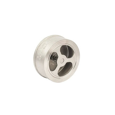 Top- A351 Cf8M Wafer de aço inoxidável válvula de verificação DIN H71W com padrão ANSI