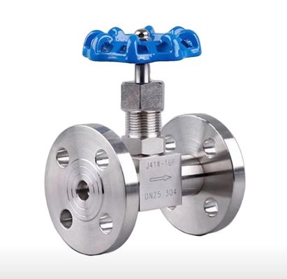 J23W Alta Pressão de aço inoxidável 304 Flange Globo válvula com personalizado