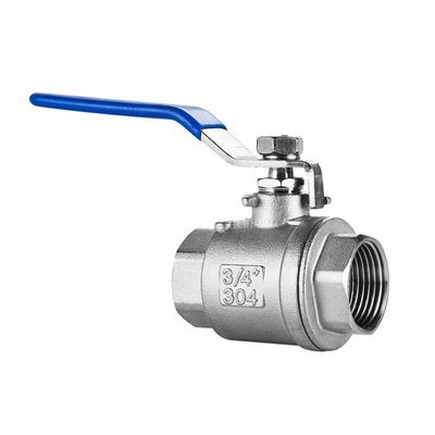 3′′ igual WZ Full Port 2 PC válvula de esferas 1000 WOG com alça verde DIN NPT BSPT BSPP