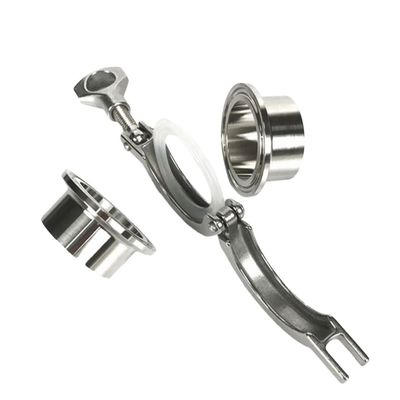 Código de cabeça redonda SS304 316L Acessórios sanitários para acessórios sanitários de tubos de aço inoxidável