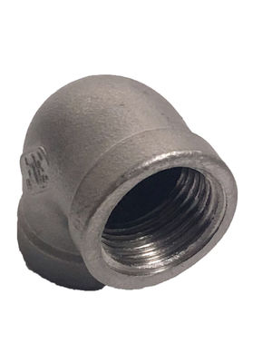1/4''-4.0'' Igual de aço inoxidável sanitário 201 304 90 graus Cotovelo Fita de tubo feminino