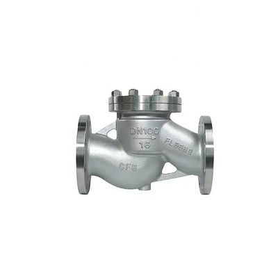 Válvula de controlo de elevação de flange de aço inoxidável prata 304 316 316L PN16 PN25 PN40 PN64 PN100