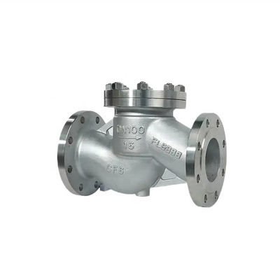 Válvula de controlo de elevação de flange de aço inoxidável prata 304 316 316L PN16 PN25 PN40 PN64 PN100