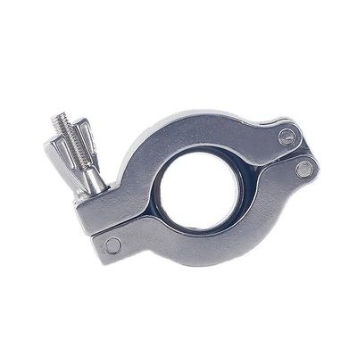 Grampos de tubos de aço inoxidável de vácuo sanitário de alta pressão para necessidades de fabricação de cerveja personalizadas
