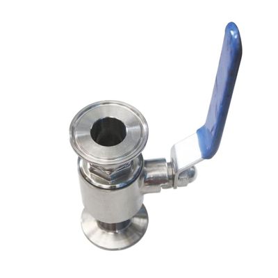 Indústria Química Sanitária de aço inoxidável Tri-clamp Ferrule Balão de válvula SS304L/SS316