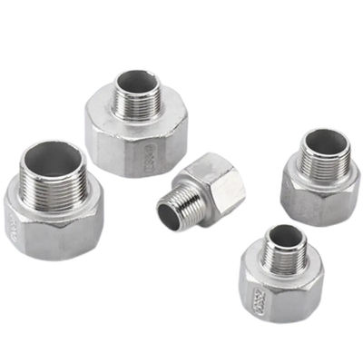 Adaptador de encanamento geral de cabeça hexagonal para acessórios de tubulação de água em 304 316 201