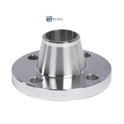 ANSI DIN A105 Chapa de aço carbono de face plana tubo deslizante em flange WN flange forjada prata