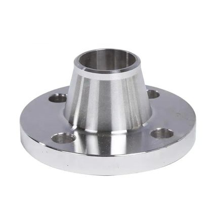 ANSI DIN A105 Chapa de aço carbono de face plana tubo deslizante em flange WN flange forjada prata
