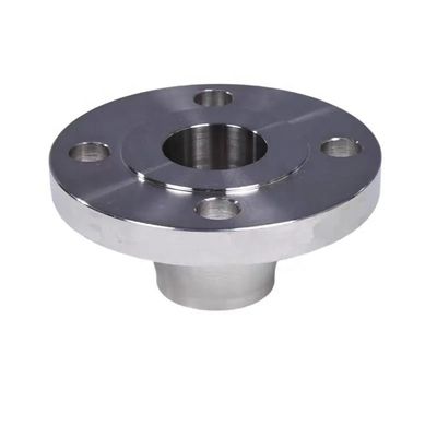 ANSI DIN A105 Chapa de aço carbono de face plana tubo deslizante em flange WN flange forjada prata
