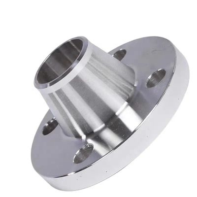 ANSI DIN A105 Chapa de aço carbono de face plana tubo deslizante em flange WN flange forjada prata