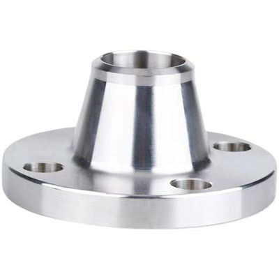 ANSI DIN A105 Chapa de aço carbono de face plana tubo deslizante em flange WN flange forjada prata