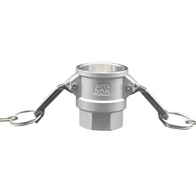 Igual SS 304 316 Acero inoxidável acoplamento de camlock do tipo D conector rápido NPT BSPT BSP