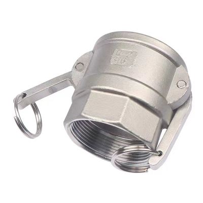 Igual SS 304 316 Acero inoxidável acoplamento de camlock do tipo D conector rápido NPT BSPT BSP